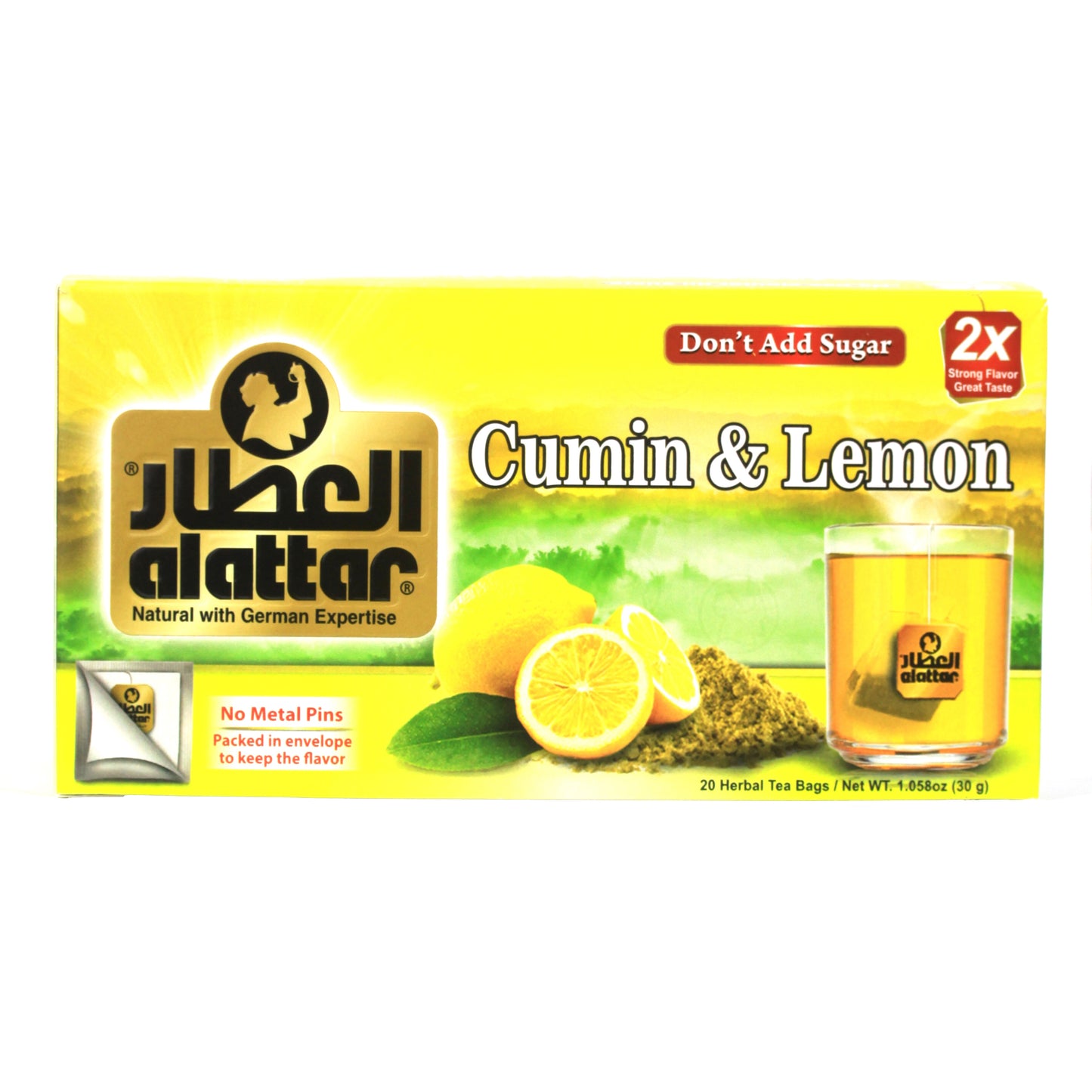 Al Attar's Cumin & Lemon Tea (2 Boxes)